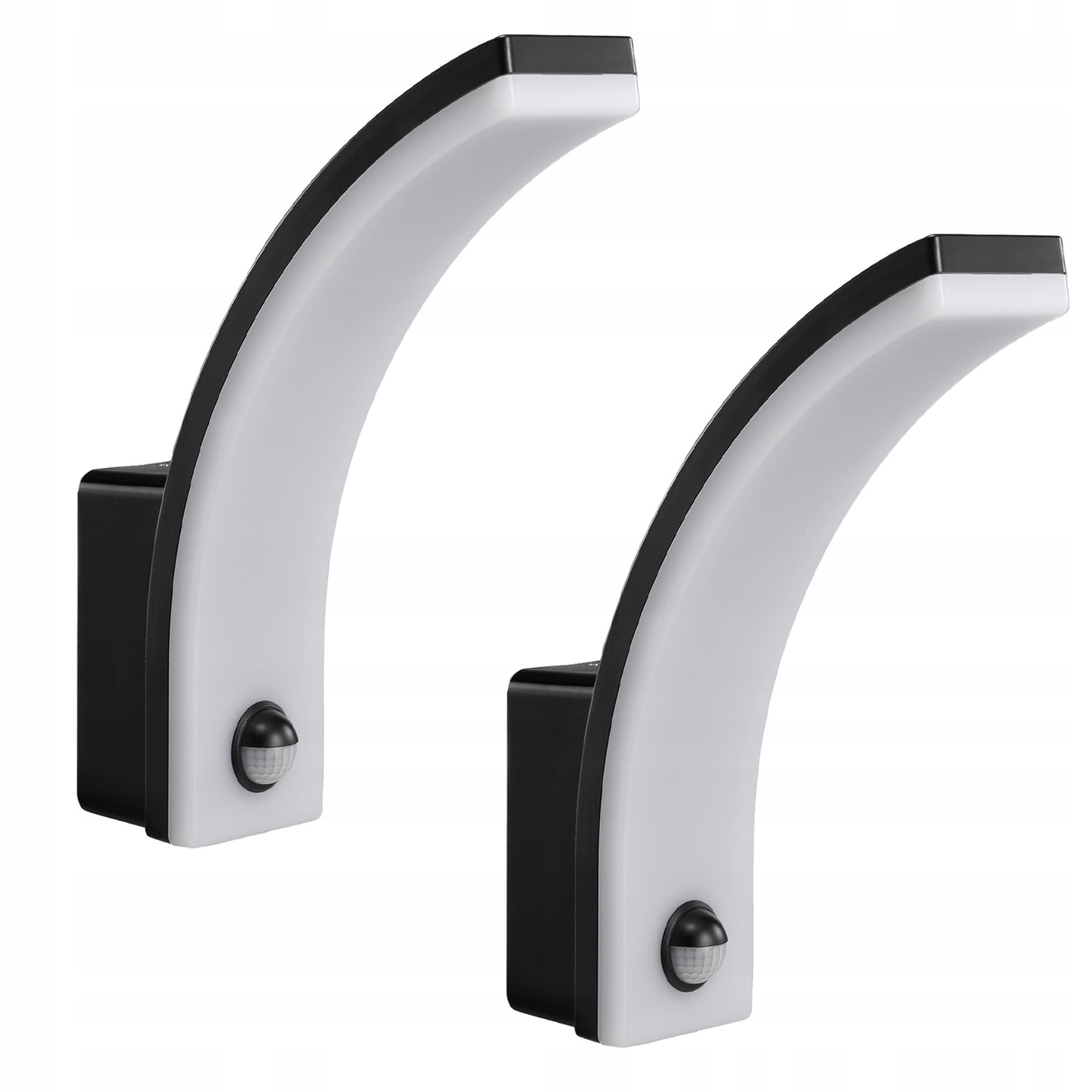 2x Venkovní zahradní Led lampa 20W nástěnná fasádní s Pir čidlem pohybu