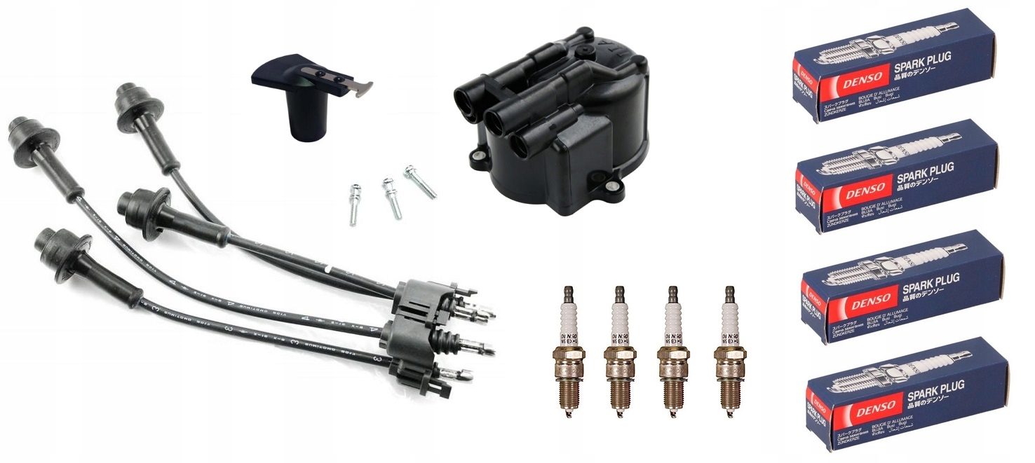 100021.1 - Комплект запалювання TOYOTA двигун 4Y + свічки