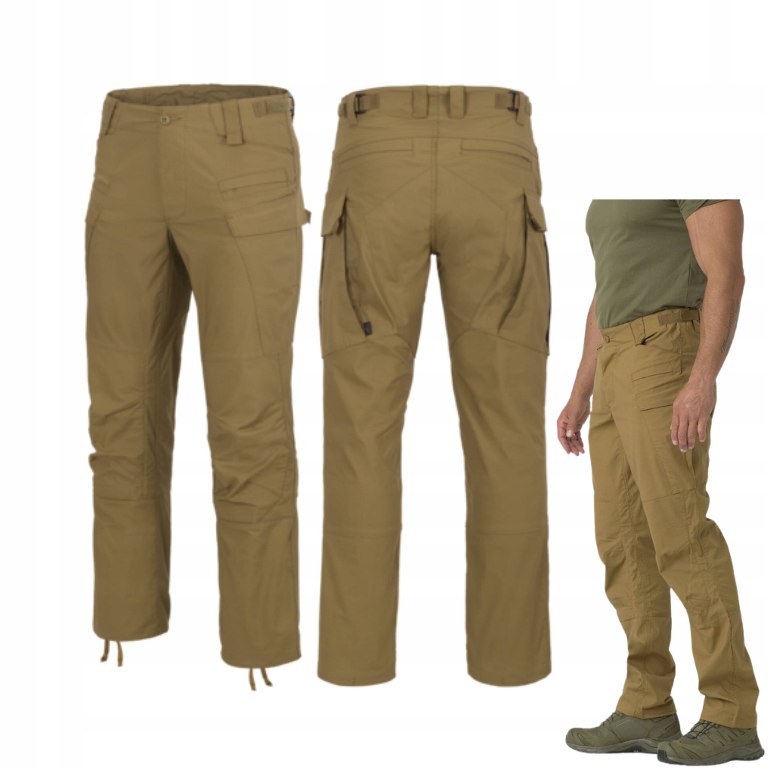 Pánské Silné Kapsáče Bavlna Helikon Sfu Next MK2 Coyote Xs