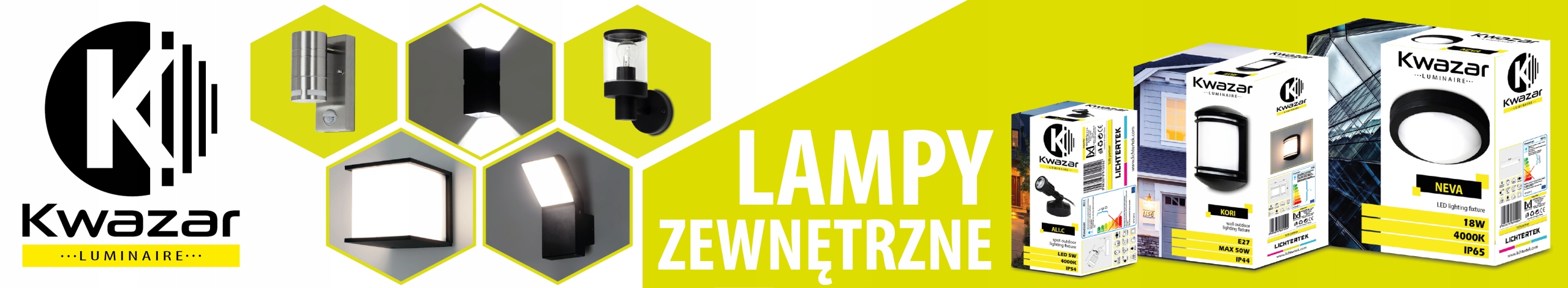 KINKIET ZEWNĘTRZNY Z CZUJNIKIEM RUCHU I ZMIERZCHU LAMPA ELEWACYJNA DO LED Materiał dominujący metal