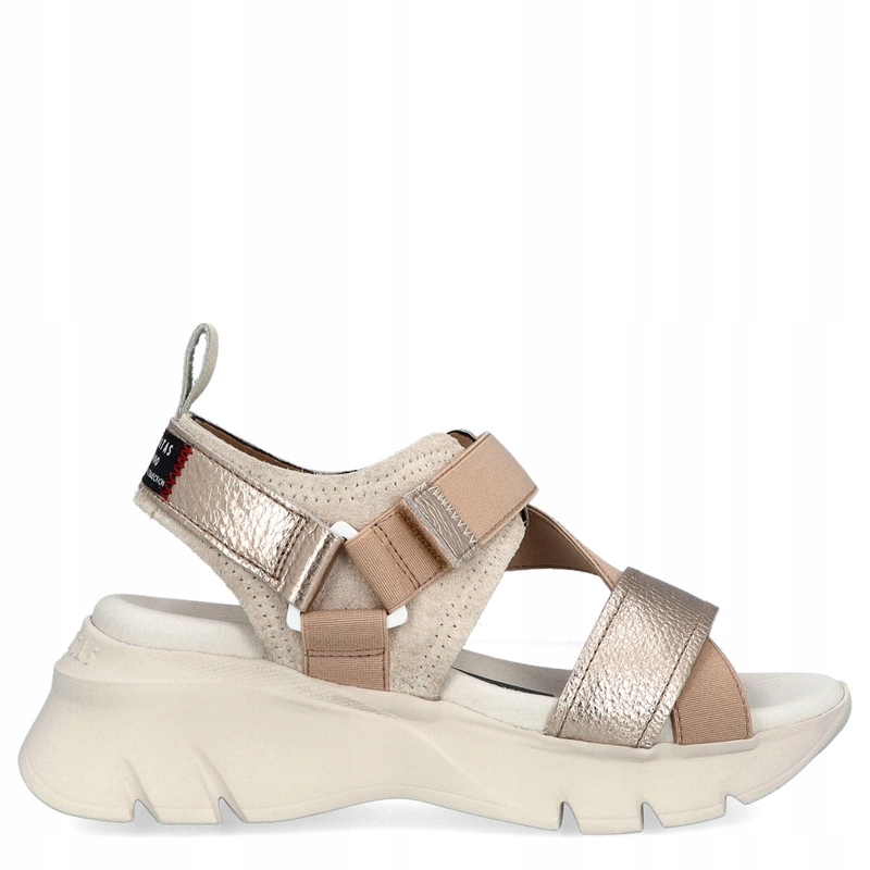 Španělské sandály Hispanitas HV254007 Béžové Zlato 37