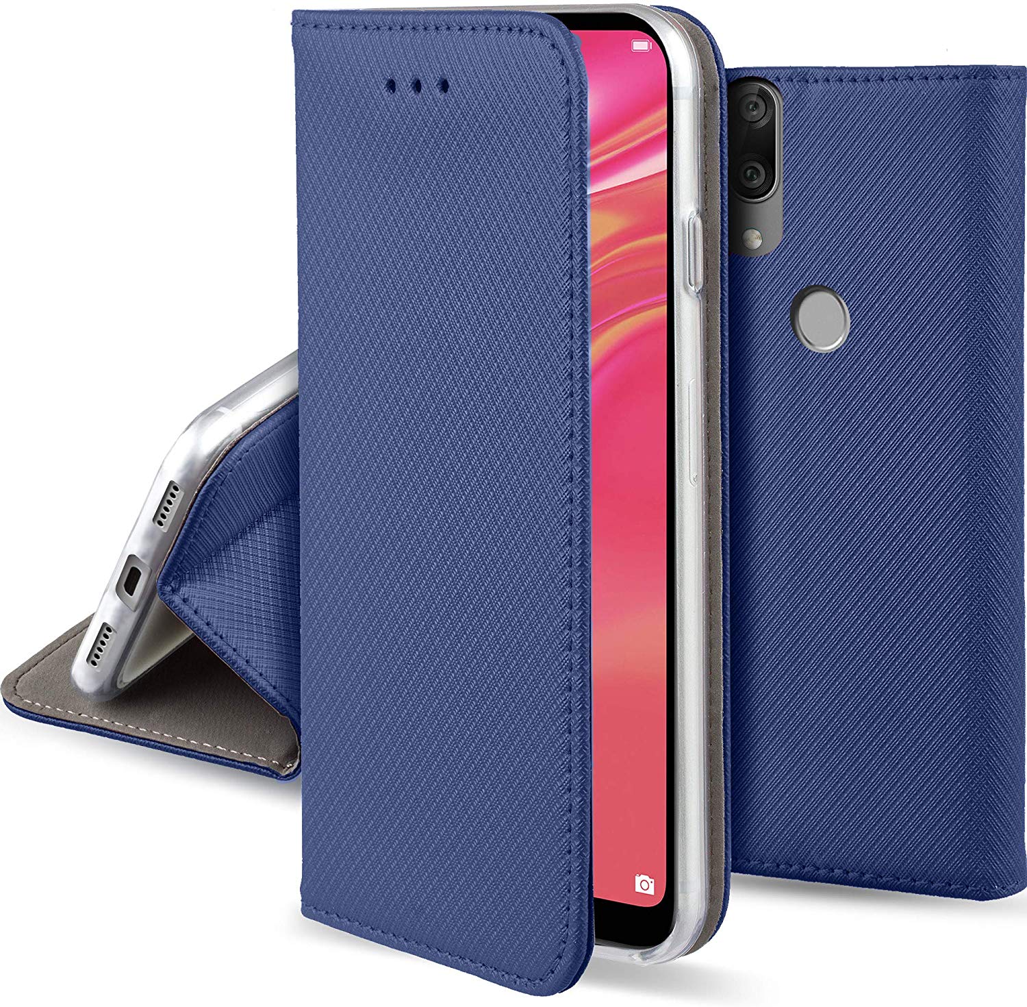 

Etui Smart Magnet do Huawei P30 Lite Szkło 9H