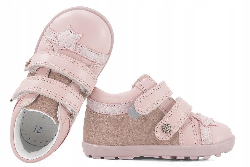 

Bartek 11733 Trzewiki Dziewczęce Półbuty róż 22