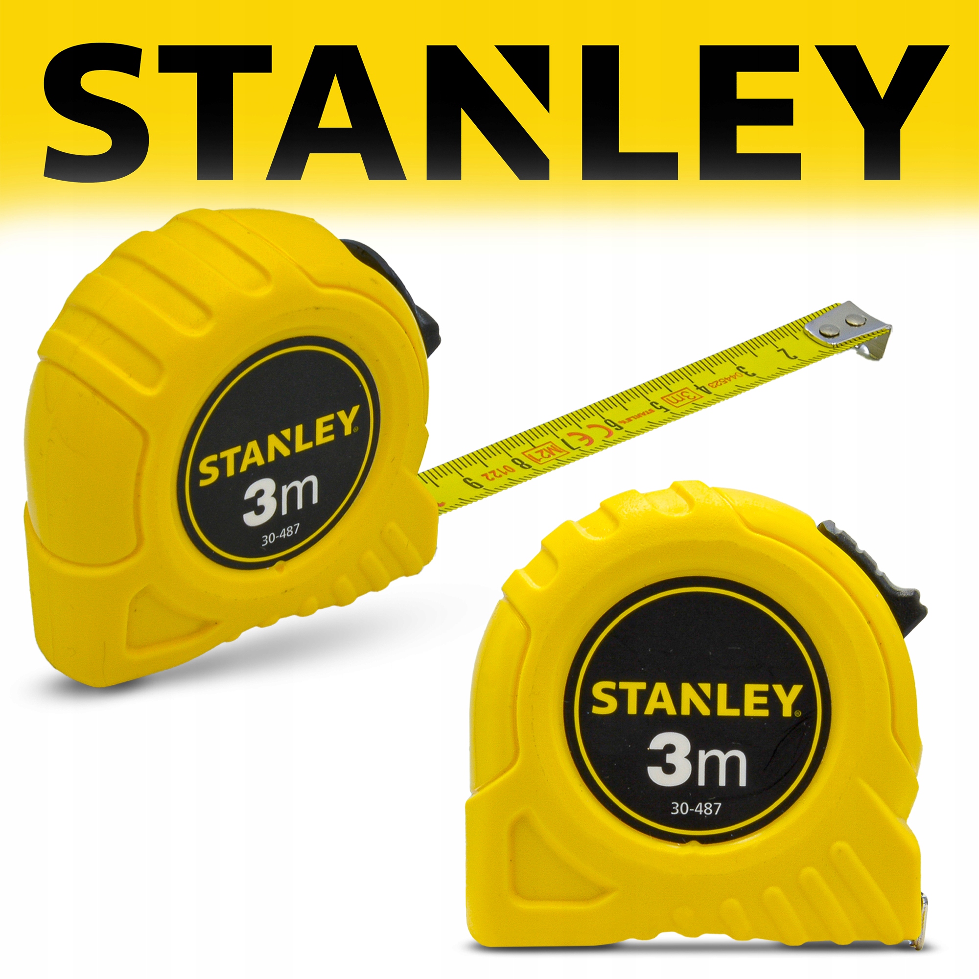 Miara Zwijana Stanley Metrówka Miarka Taśma 3m Marka Stanley