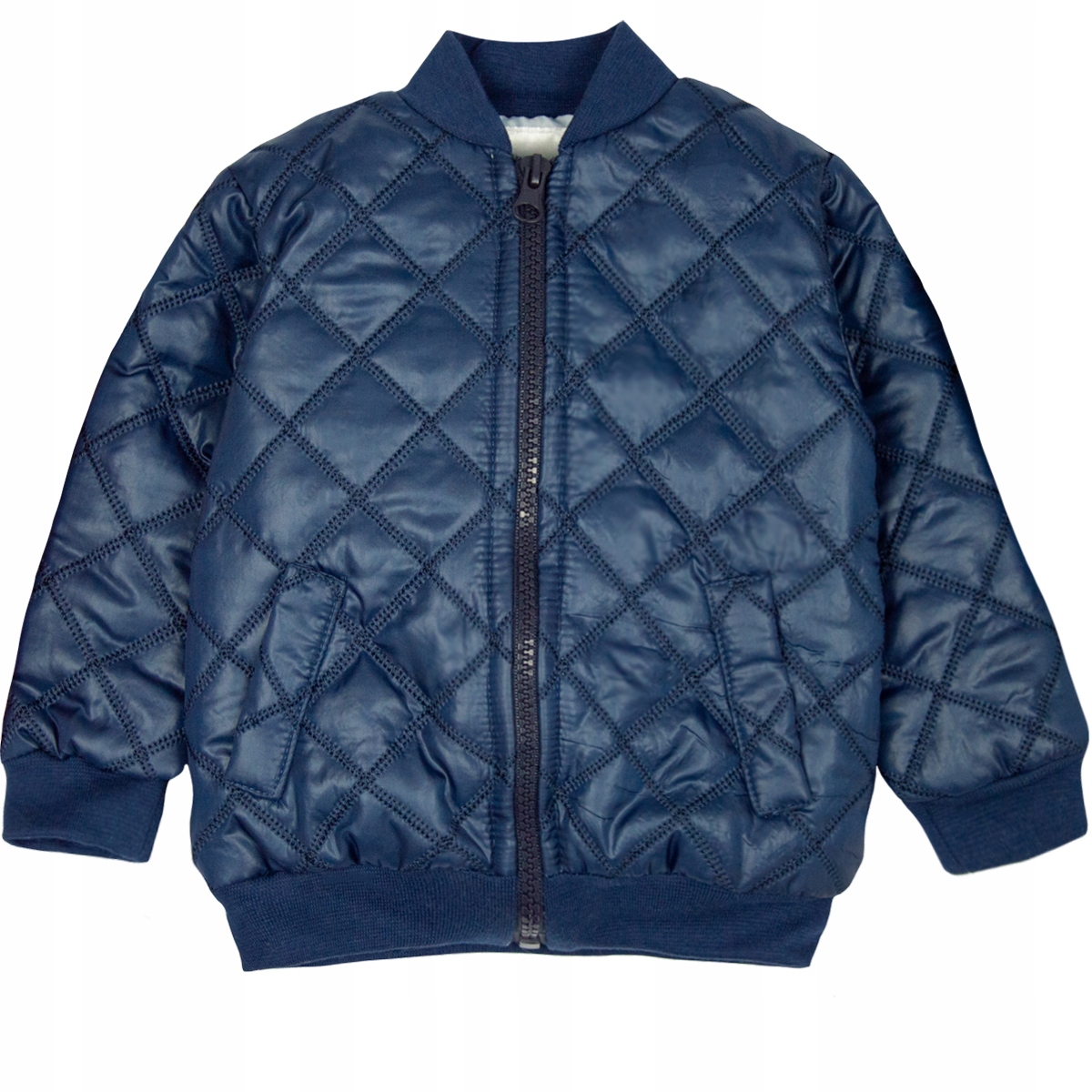 KURTKA chłopięca CHRZEST BOMBERKA PIKOWANA 74