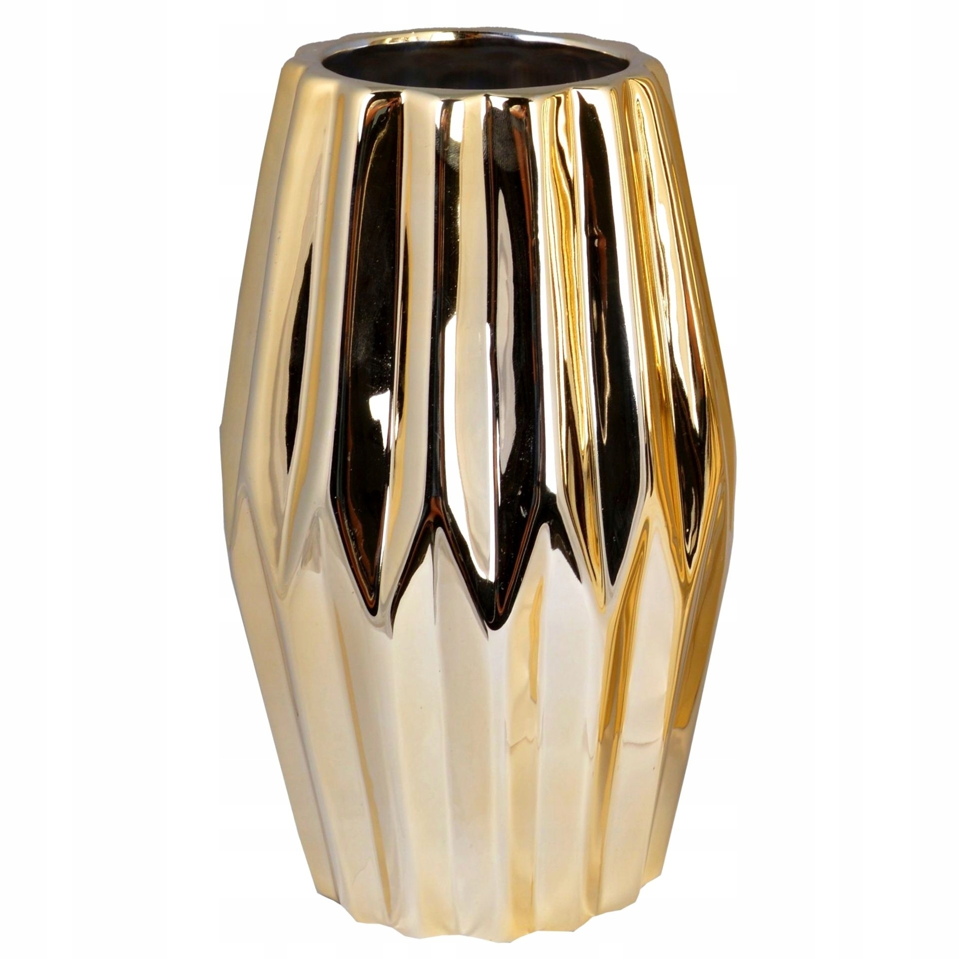 Декоративна ваза для квітів GOLDEN GLAMOUR Матеріал: кераміка