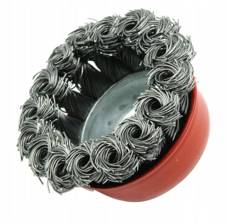 SZCZOTKA DRUCIANA 65 mm M14 DRUT STALOWY SKRĘCANY Marka Falon-Tech