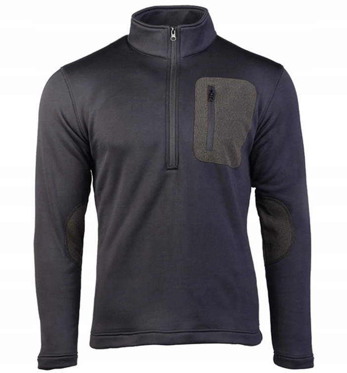 Mil-Tec Polar Termiczny z Półzamkiem Czarny L