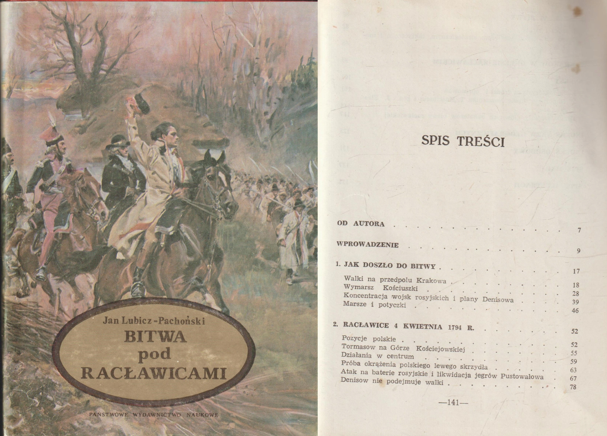 BITWA POD RACŁAWICAMI Jan Lubicz-Pachoński