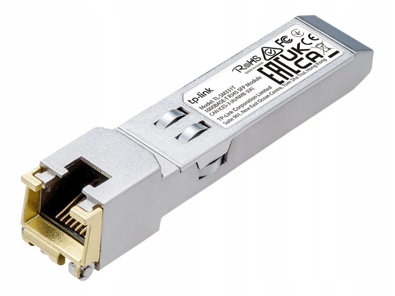 Moduł SFP TP-Link 1000BASE-T RJ45 do 100 m