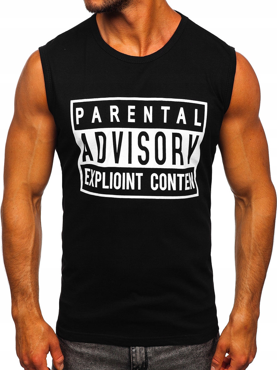 

Koszulka Tank Top Męska Czarna 14828 ROZMIAR_2XL