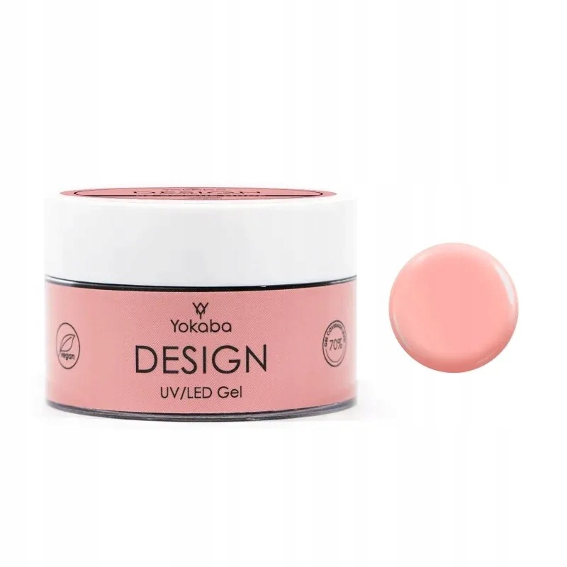 Żel Budujący Do Paznokci Design Gel Uv/led 07 Dawn Rose Cover