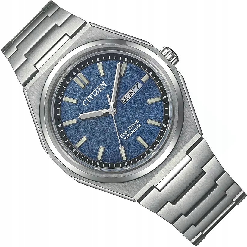 Titanové Pánské Hodinky Citizen AW0130-85L Solární Safír Data Ø39,5 mm