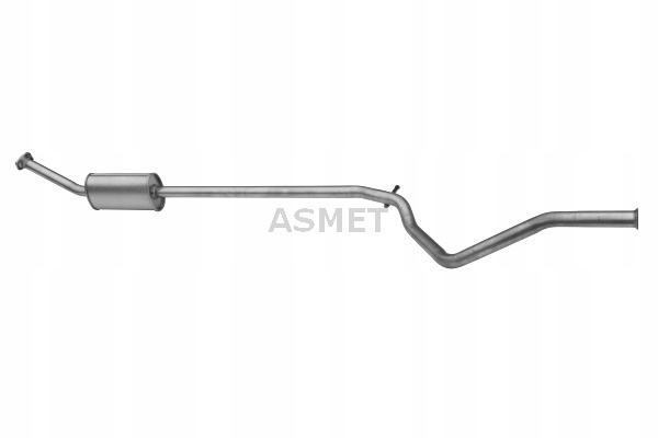 ASMET TŁUMIK UKŁADU WYDECHOWEGO PRZÓD PEUGEOT 307 1.6 03.02-04.08
