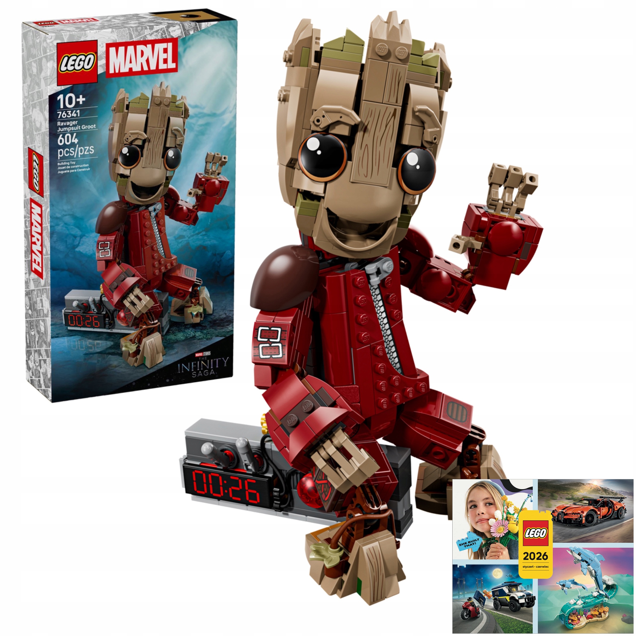 Lego Marvel Heroes 76341 Groot v kostýmu Ravagera