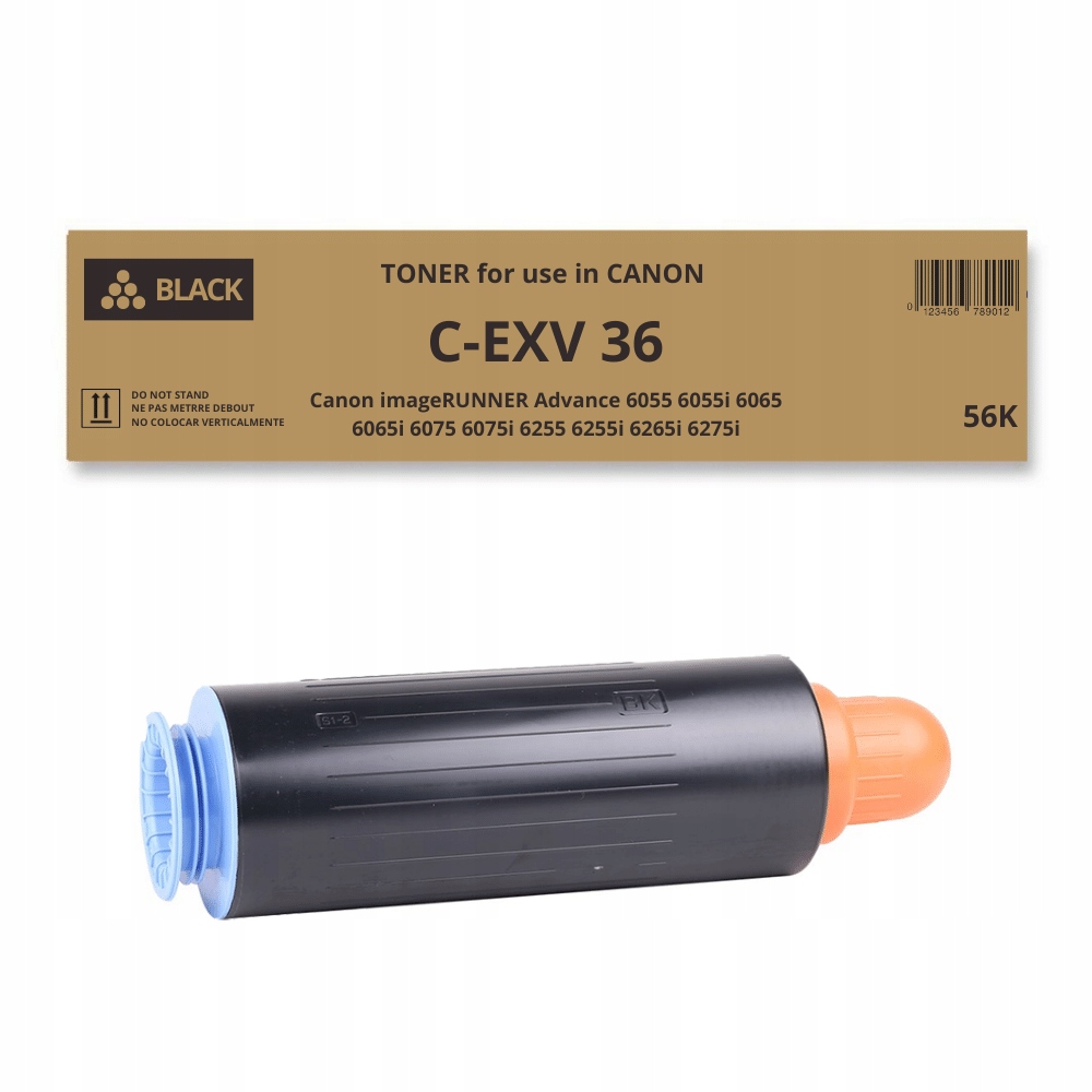 Nowy Toner CEXV36 do Canon iR6200 iR6055 iR6075 iR6065 iR6255 iR6265 iR6275