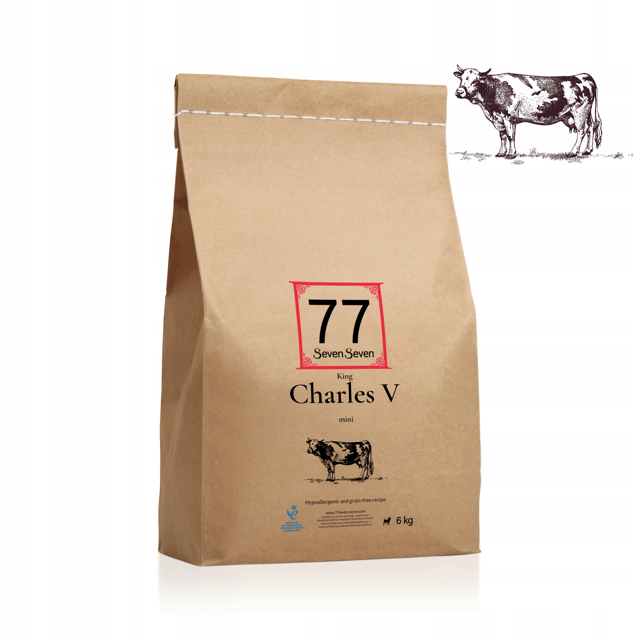 mini Charles V 6kg z wołowiną77 Petfood