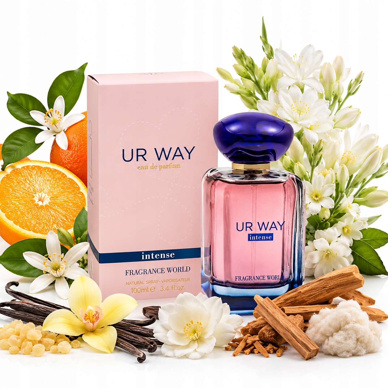 Oryginalne Perfumy Arabskie Fragrance World Ur Way Intense+GRATIS!