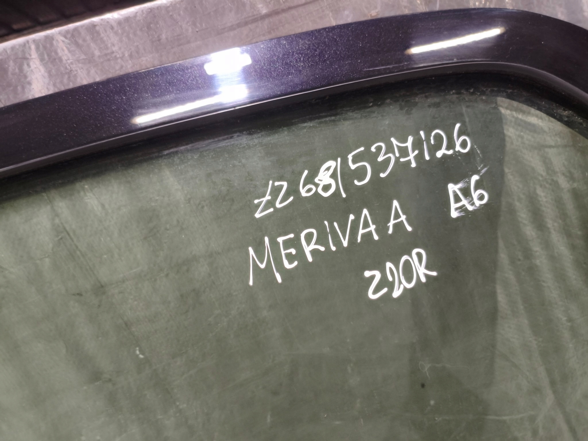Tür links heck OPEL MERIVA A 1 und Z20R