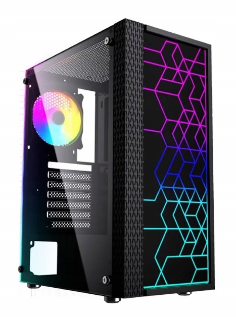 KOMPUTER GAMING TOWER RYZEN 3 4100 32/480SSD RX 6400 4GB WIN10 + AKCESORIA Kod producenta FORNAX RYZEN 3 4100 RX 6400 4GB