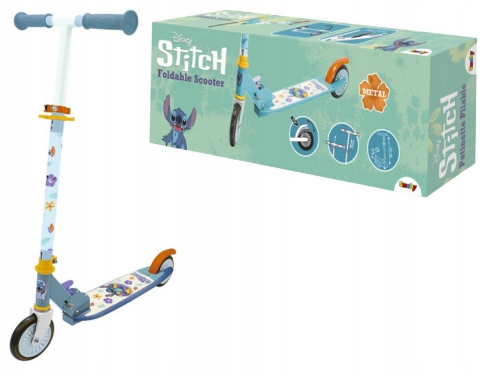 Smoby hulajnoga dwukołowa Stitch 750379