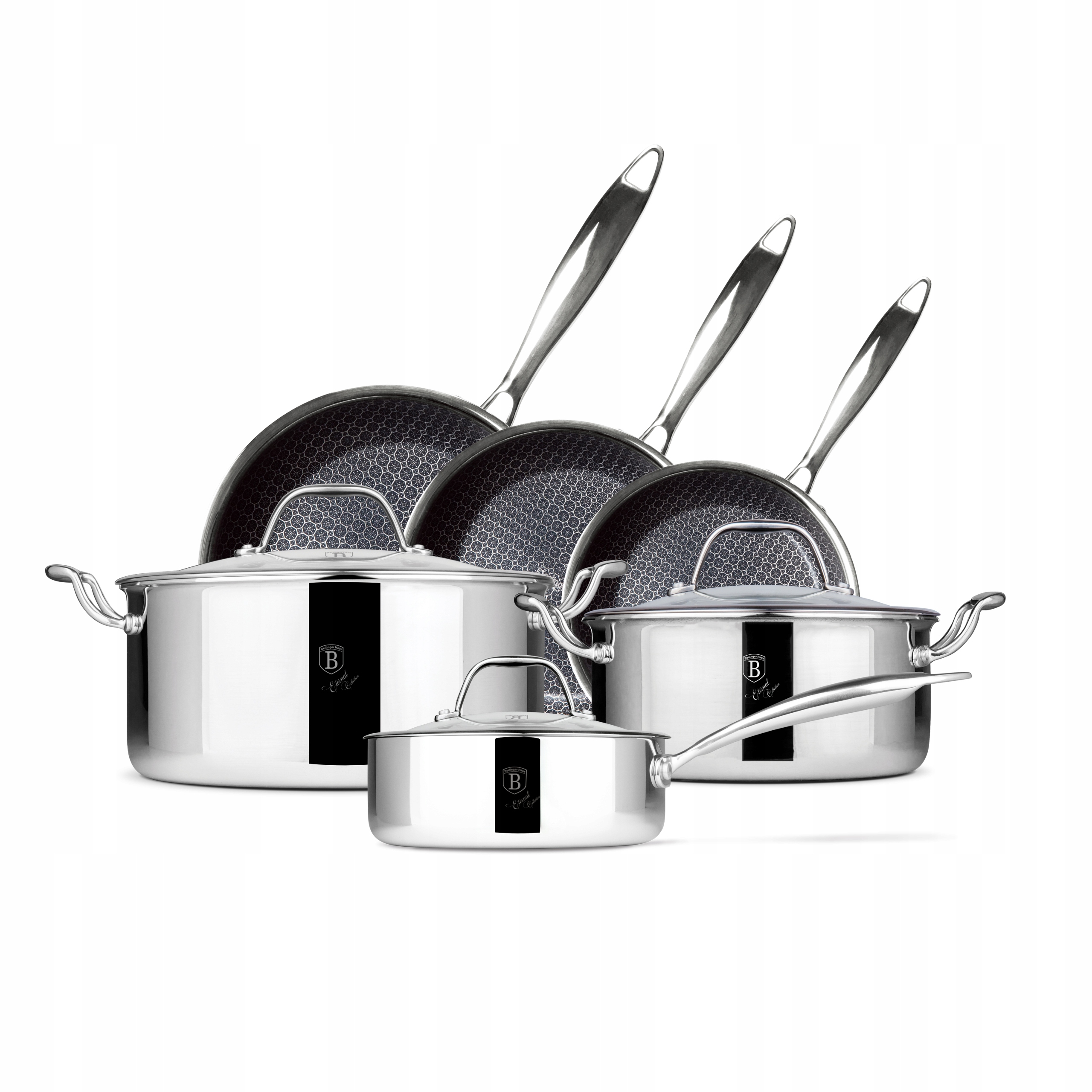 Súprava hrncov 9 ks Berlinger Haus BH-8524 Eternal Collection