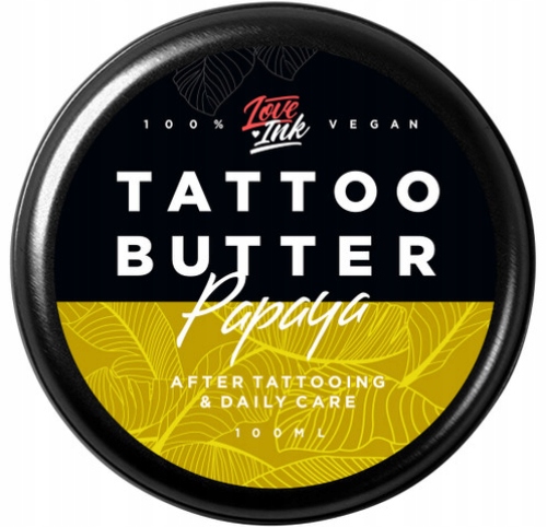 

Masło Krem Do Tatuażu Papaja 100ml Loveink Papaya