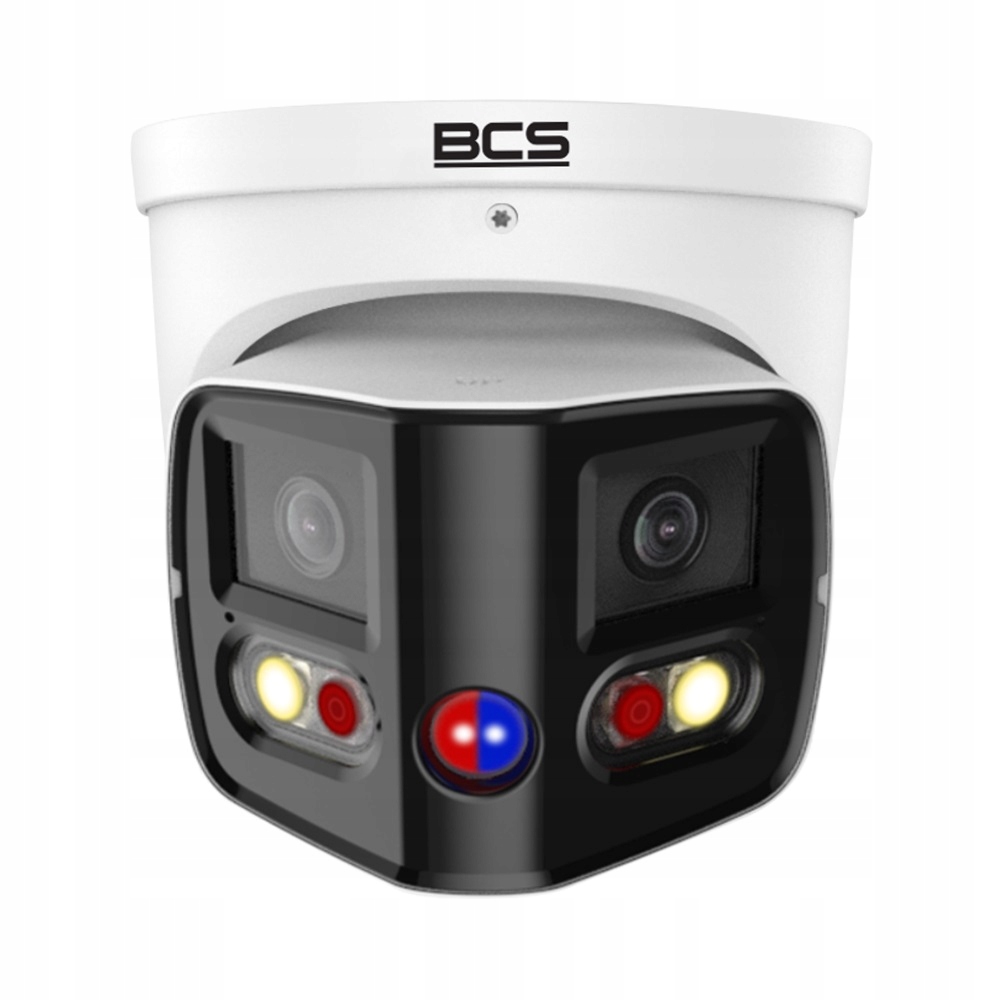 Kamera kopułowa IP BCS-L-PEIP2X4FCR2L2-Ai1 8Mpx NightColor ADC IR 25m AI