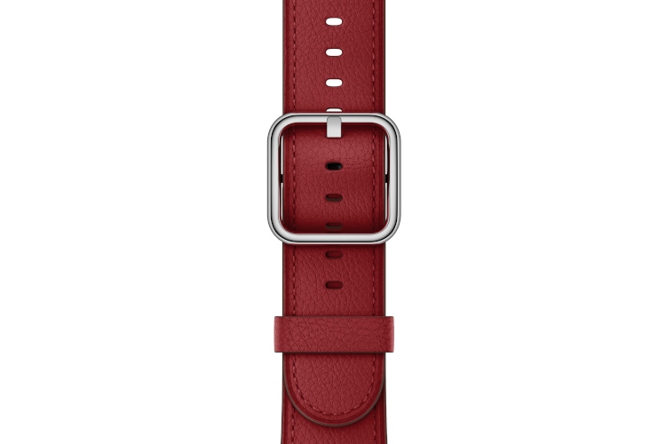 Pasek Apple Watch 38/40/41 mm Classic Buckle Ruby Leather