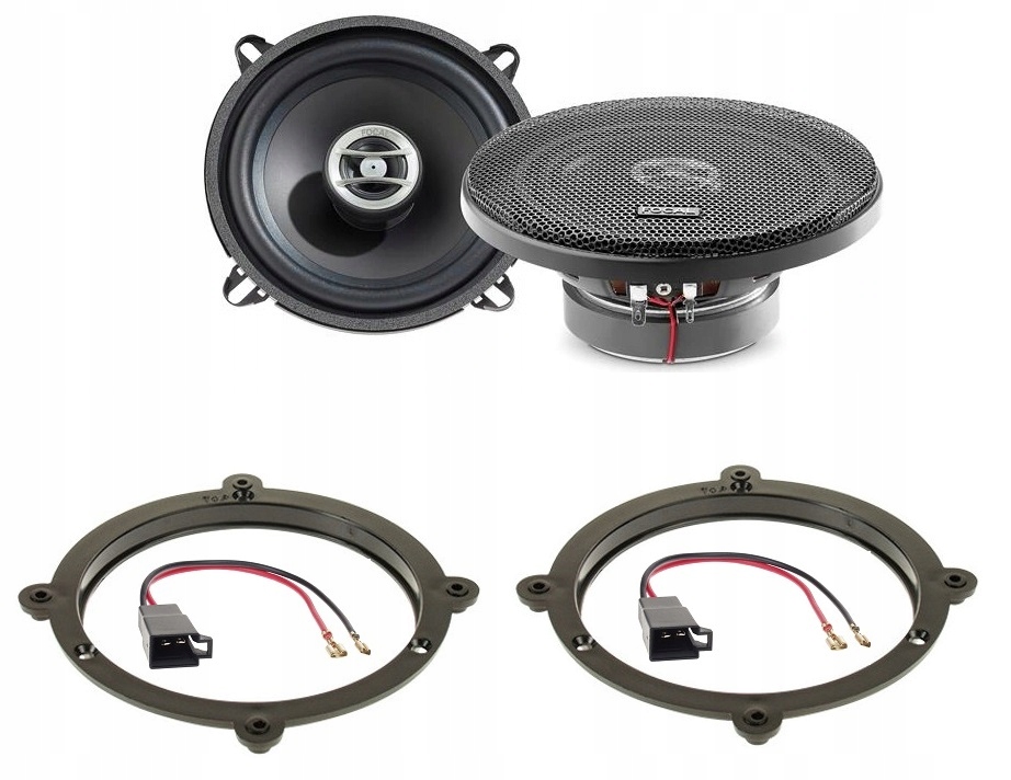 Automobilové reproduktory 130 mm Focal RCX-130 Audi A3 8L Dvere Predné Dištančné