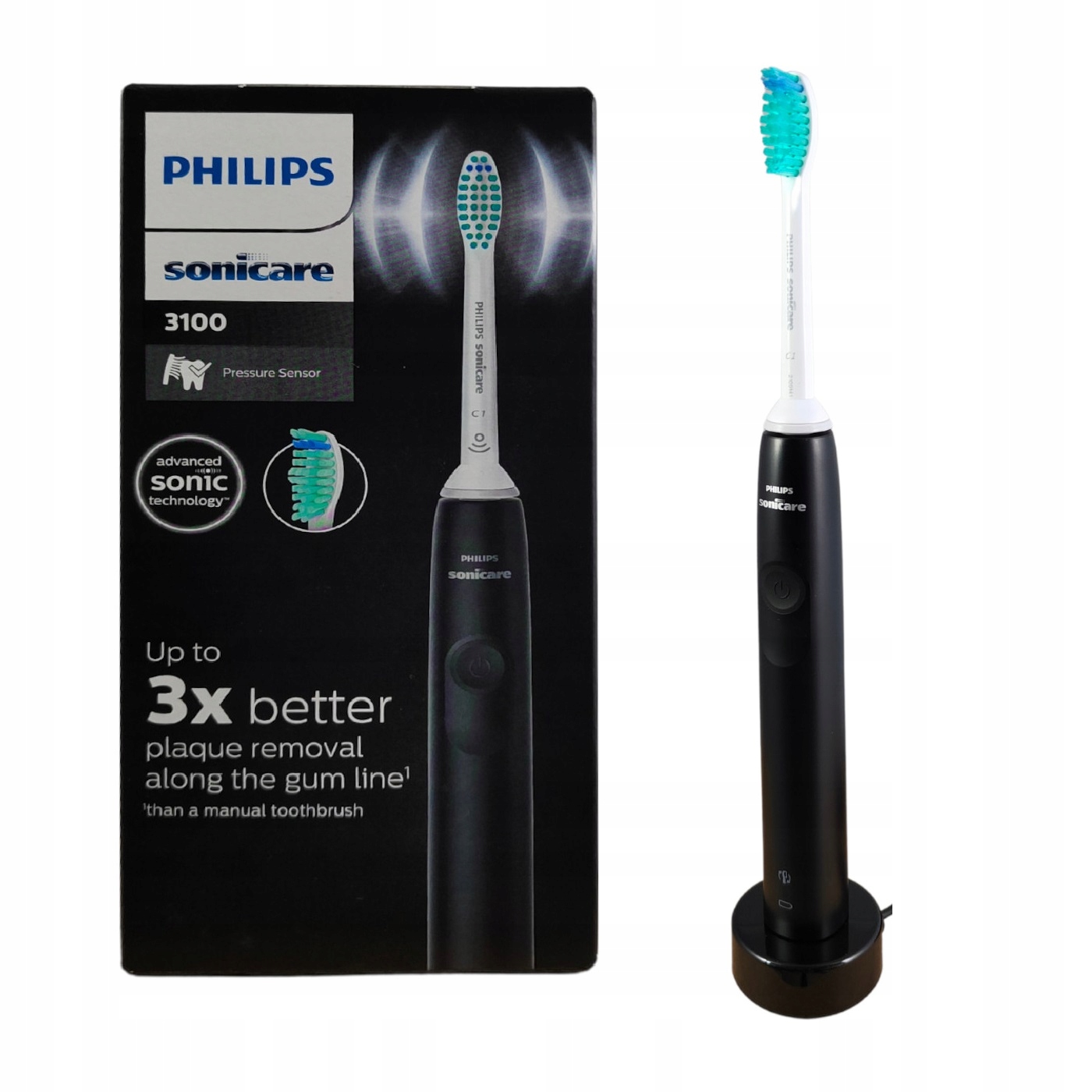 Зубна щітка PHILIPS Sonicare HX3671/14 чорна