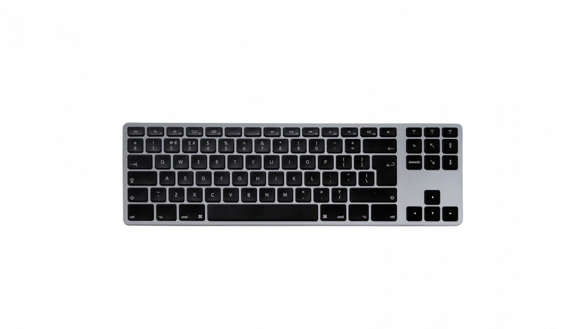 Hliníková klávesnice Mac Tenkeyless Bluetooth