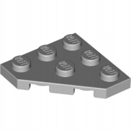 

Lego Płytka 3x3 Narożna J. Szara (2450/4211361)