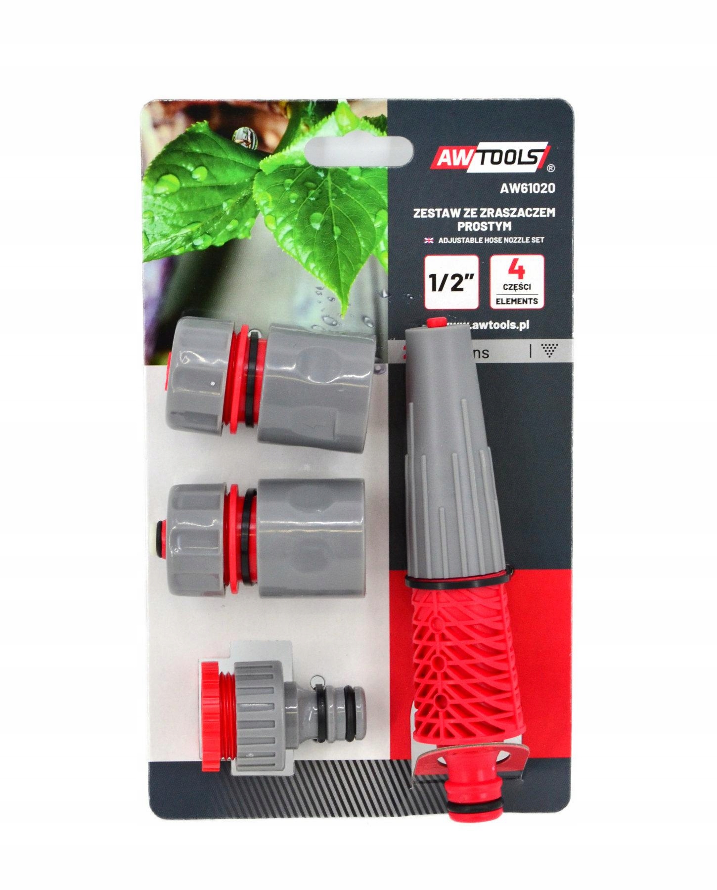 

Awtools Zestaw Zraszający 4cz/1/2" AW61020