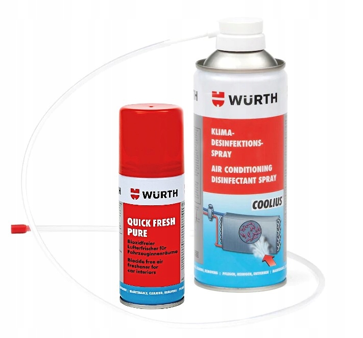 

Wurth Odgrzybiacz Klimatyzacji + Quick Fresh Pure