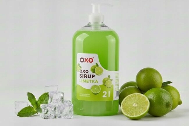 Levně Oxo Sirup Limetka, 2l