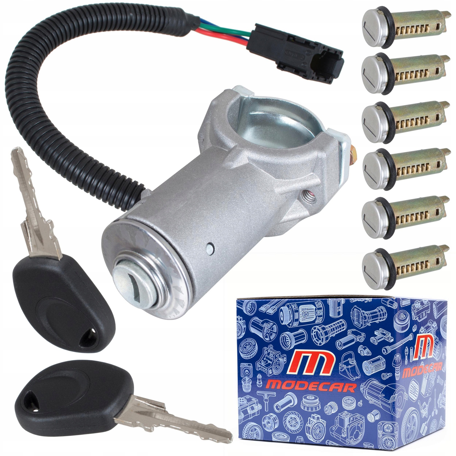 Spínač Zapalování Vložky Zámky x6 pro Iveco Daily 06- 2006-