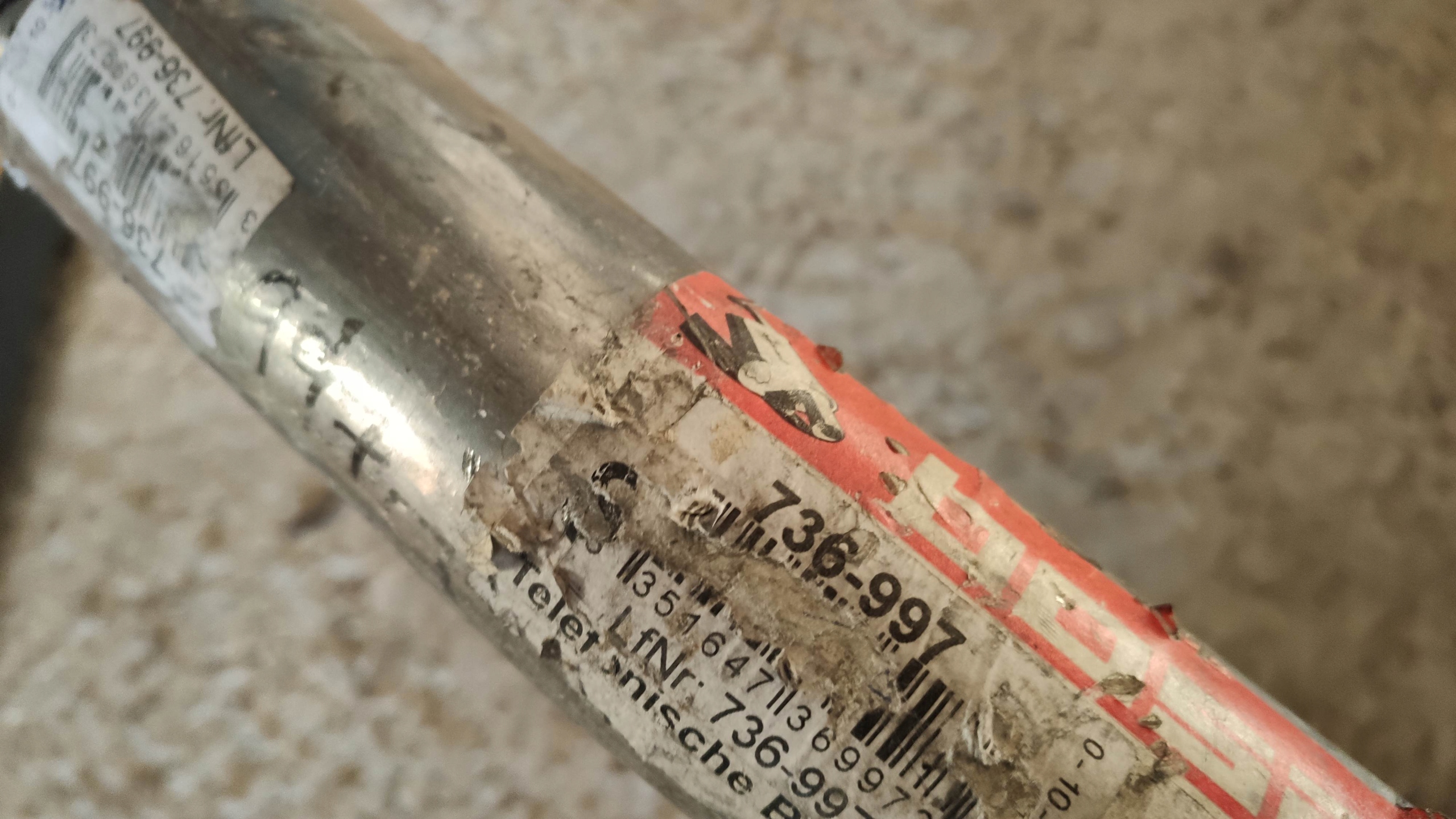 736-997 - ГЛУШИТЕЛЬ ВЫХЛОПНОЙ ТРУБЫ AUDI 80 COUPE 1.8 2.0 BOSAL