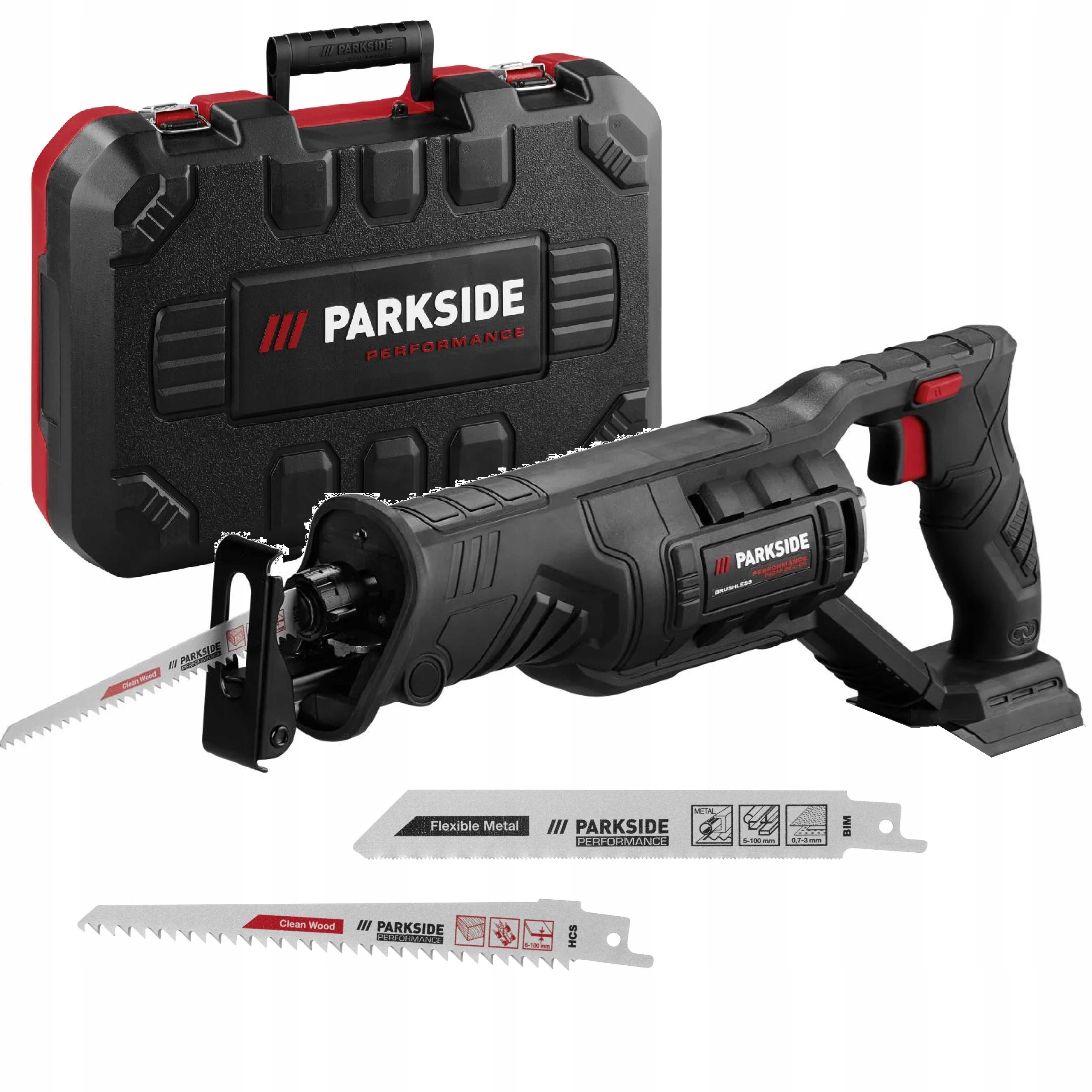 PARKSDIE PERFORMANCE Piła szablasta PSSAP akumulatorowa lisica BRZESZCZOTY