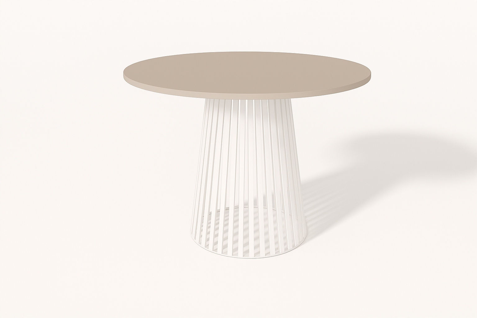 Moderní stůl Loft, stůl Kašmír do obývacího pokoje 110 cm, stůl glamour