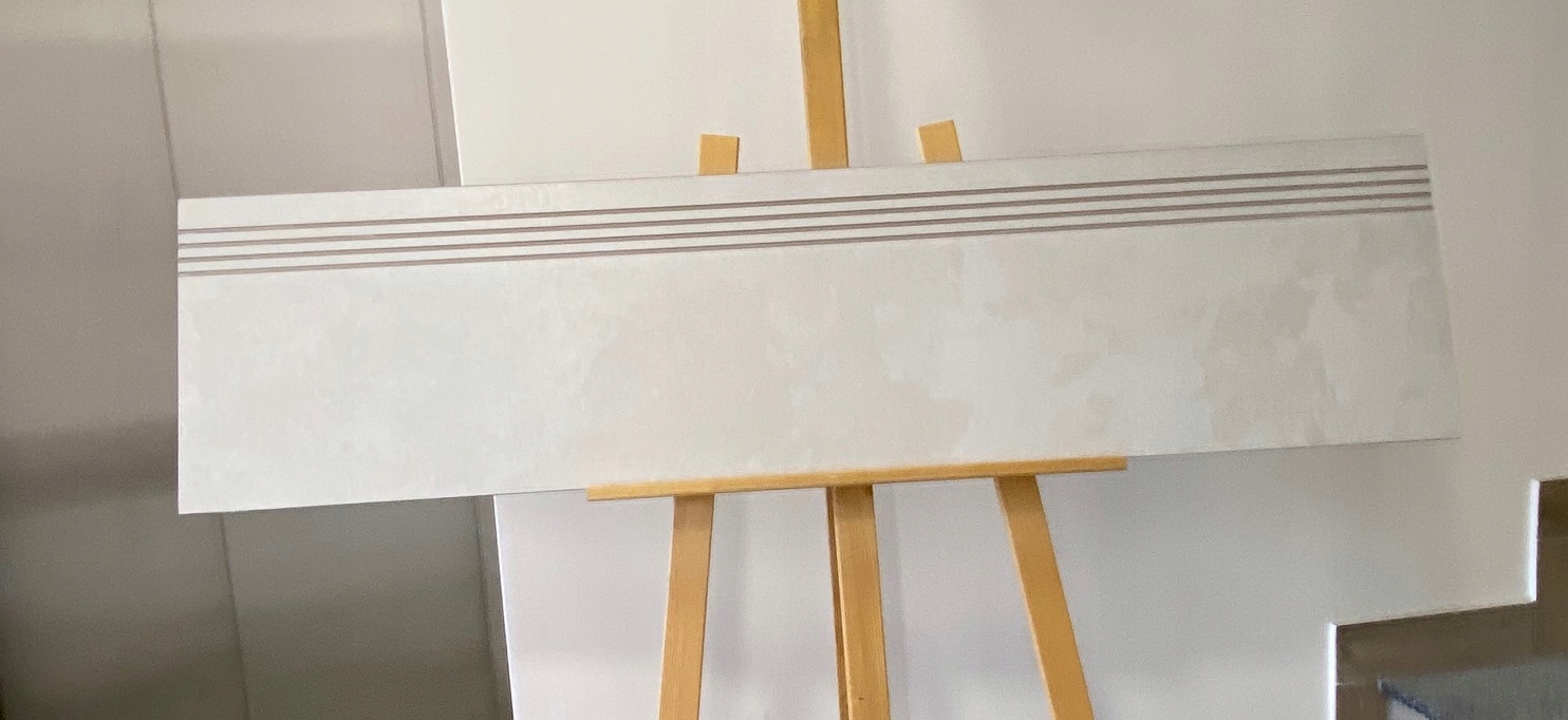 Gres stopnica schody light grey lappato 30x120 Kod producenta 5903313305341