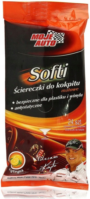

Ściereczki do kokpitu Moje Auto 19-068 24 szt.