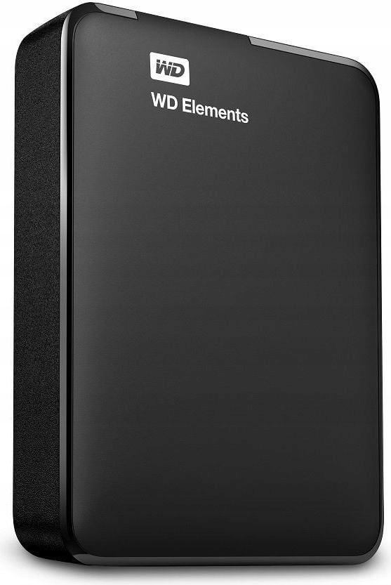 Dysk zewnętrzny Hdd Wd Elements Portable 2TB Czarnobiały