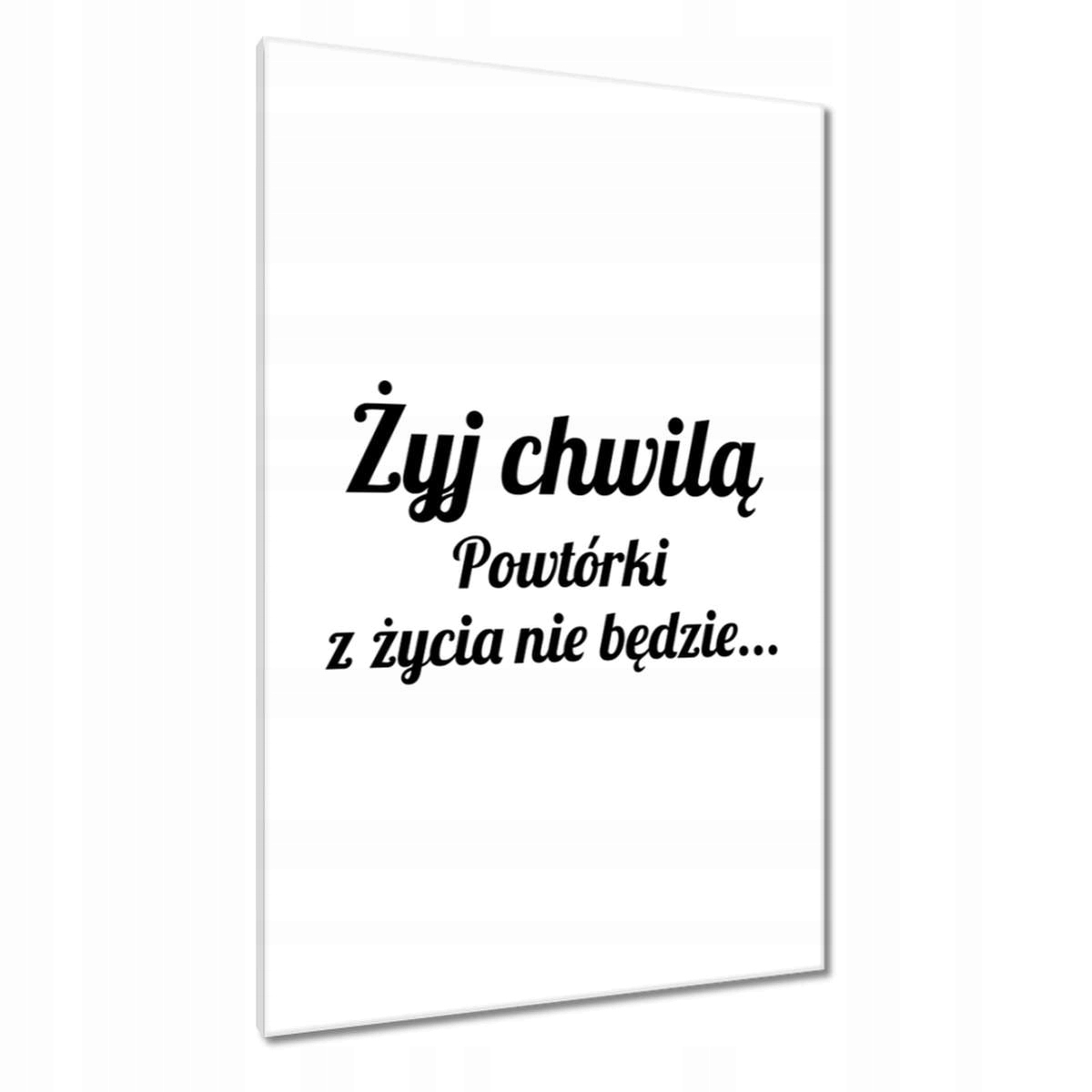 Obrazy 80x120 Žij okamžikem