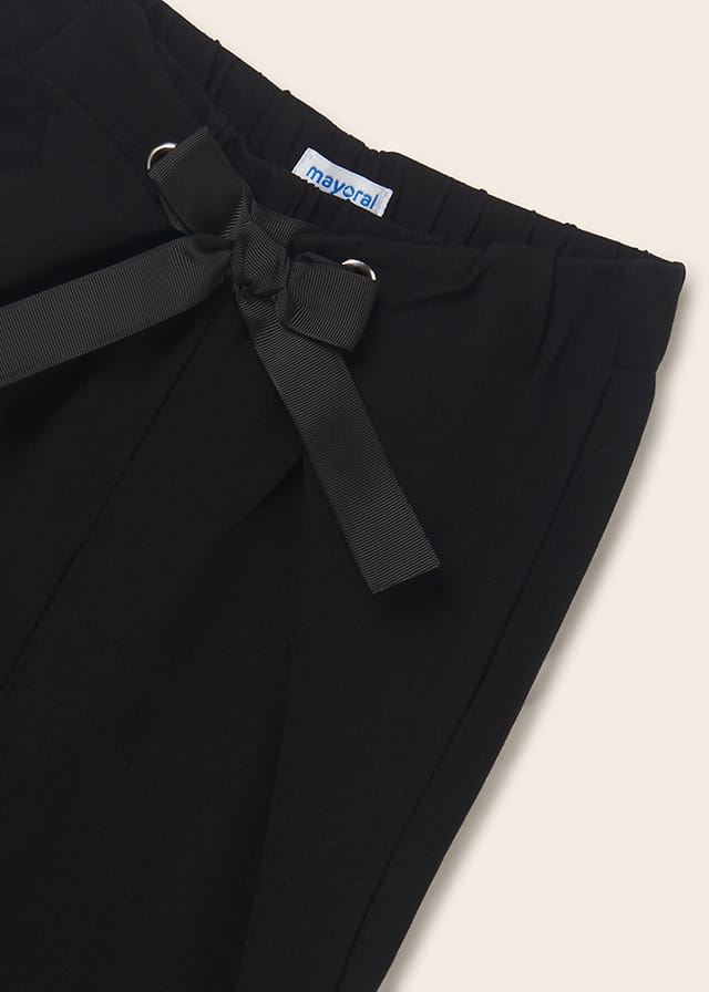 Spodnie dziewczęce MAYORAL 6577 czarne - 140 Płeć dziewczynki