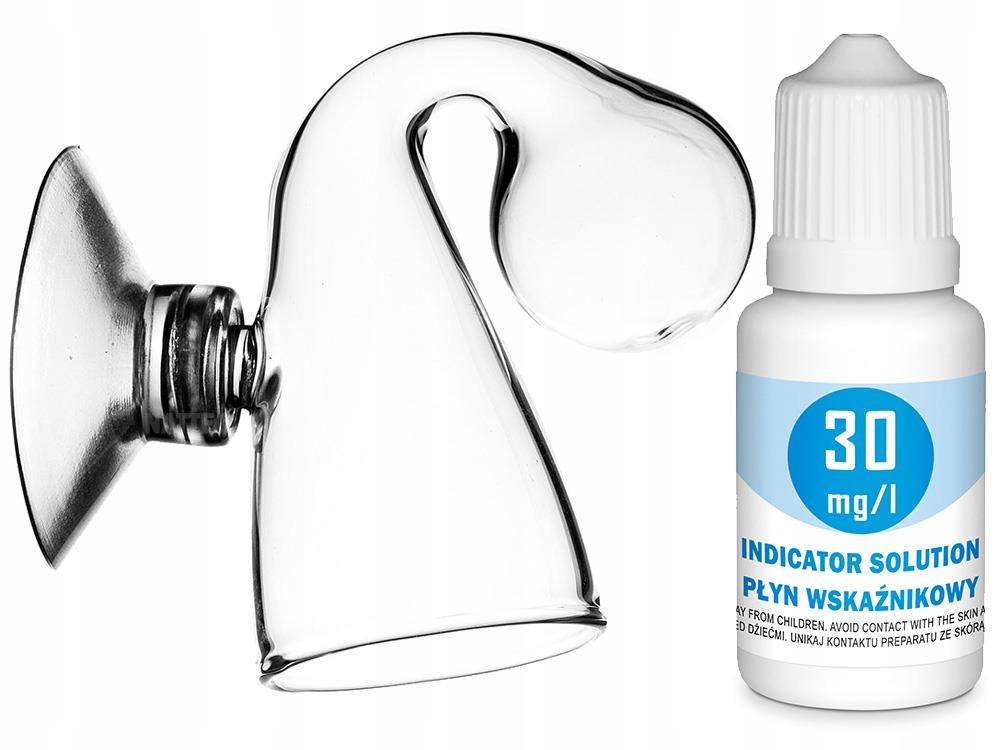 

AquaGlass Szklany indykator CO2 płyn 10ml