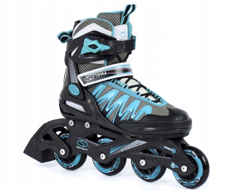 Łyżworolki Rolki Nils Ontour 76 mm rozm. 39 Lazurowe