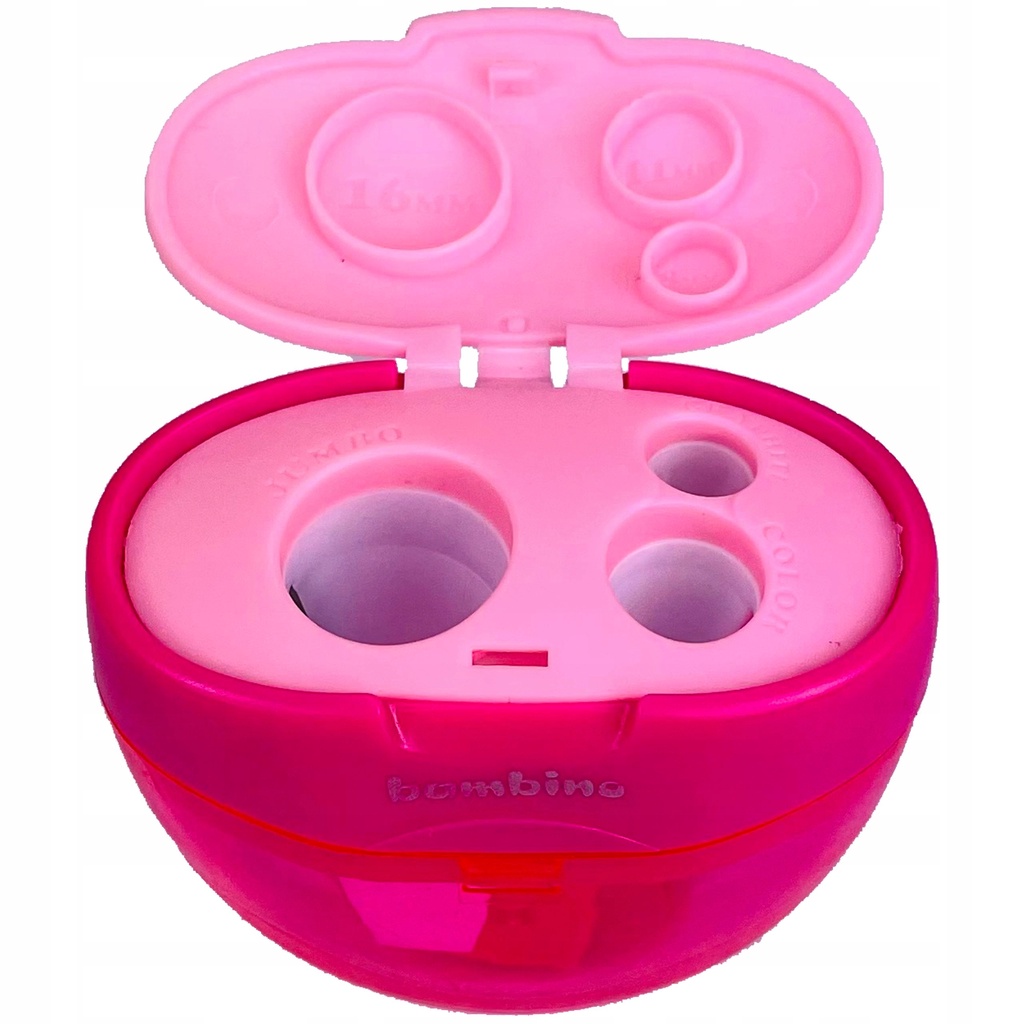 

Temperówka manualna Potrójna z pojemnikiem Bambino