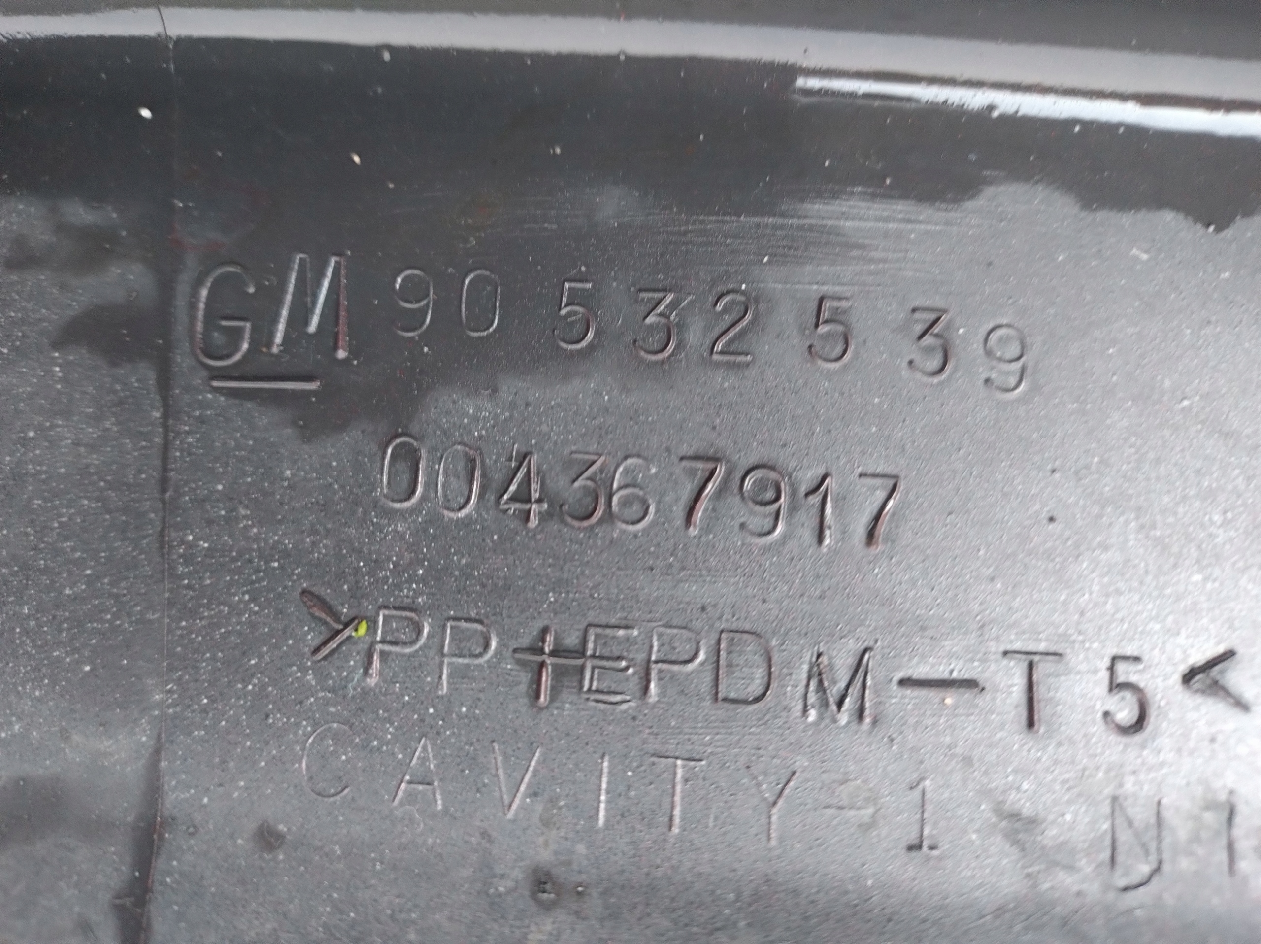 OPEL CORSA B bumper rear part rear original 90532539 A393
