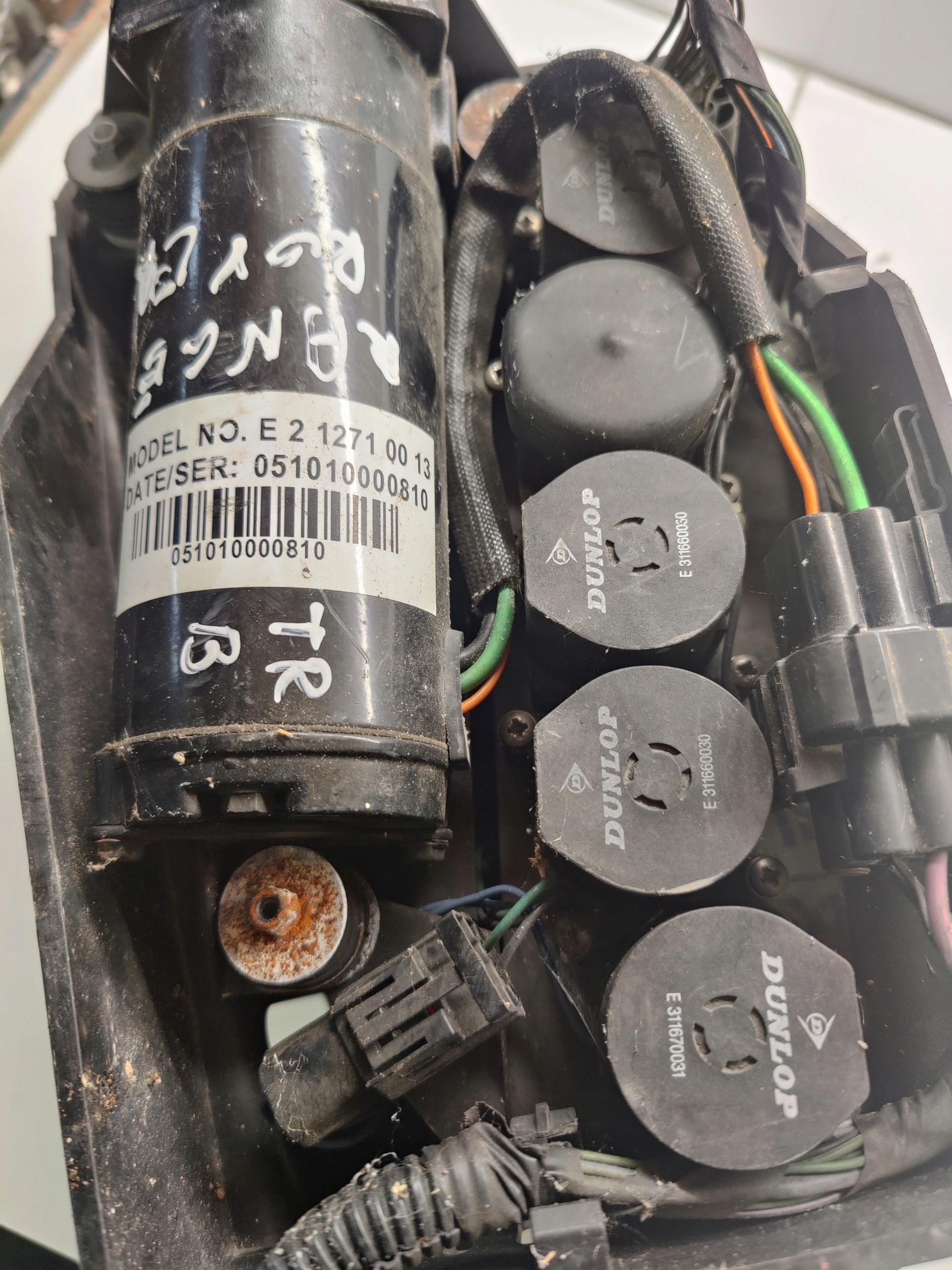 RANGE ROVER P38 compressor; pump springing E212710013